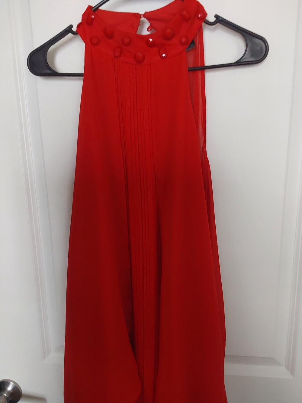 plus size rehearsal dinner dress Queendancer Women White Chiffon Long Halter A Line Backless Pleated Engagement Dress – queendancer Hemel Hempstead Cardini's Caesar Salad Dressing rehearsal dinner party Color:Taro Ice-cream